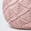 Homescapes (Blush Pink, 35 x 40 cm) Crochet Knitted Pouffe 4