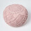 Homescapes (Blush Pink, 35 x 40 cm) Crochet Knitted Pouffe 3