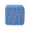 Homescapes (Blue) Knitted Cotton Cube Footstool 35 x 35 x 35 cm 1