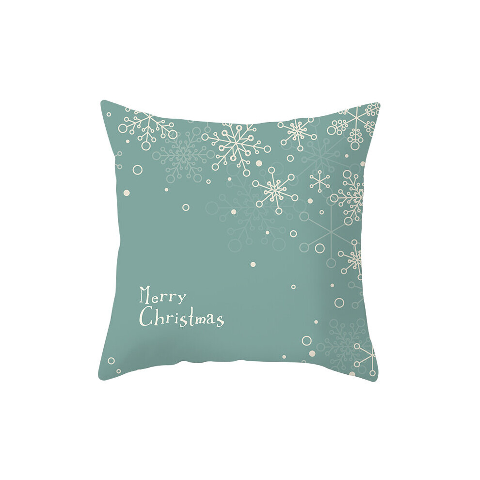(5) Christmas Snow Series Pillow Case  Cushion Cover-image-OPC-P8FKQP5-NEW