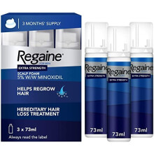 REGAIN FOR MEN EXTRA STREGTH SCALP FOAM 3 MONTHS SUPPLY