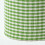 Homescapes (Green) Gingham Check Round Pouffe Cotton 40 x 42 cm 4