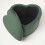 Homescapes (Emerald) Arundel Heart-Shaped Velvet Footstool with Storage 8