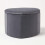 Homescapes (Grey) Arundel Heart-Shaped Velvet Footstool with Storage 3