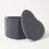Homescapes (Grey) Arundel Heart-Shaped Velvet Footstool with Storage 4