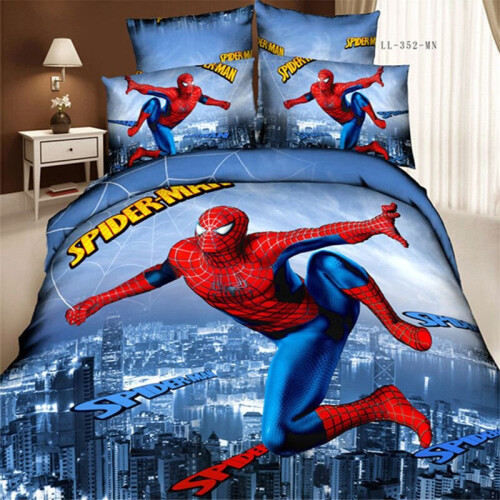 Spider Man 3D down duvet cover and pillowcase
