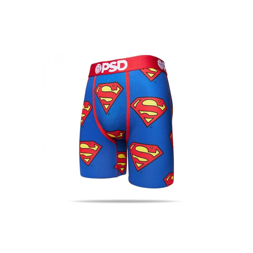 Superman 813614-Large 36-38 Logo Mens Boxer Briefs, Large 36-38
