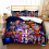 (Blue, EU-Double(3pcs):200×200cm) 3D Five Nights At Freddy's Bedding Set 1