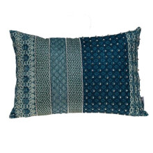 Parkland Collection PILM21425 Petunia Transitional Green Rectangle Throw Pillow