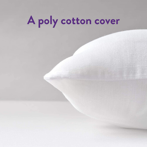 Slumberdown (Medium Pillow, 2 Pack) Slumberdown V Shaped Pillow UK Made 2