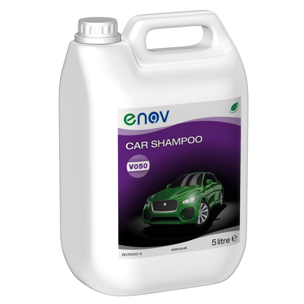 Enov V050 Vehicle Wash & Wax Car Shampoo ~ 2X5 Litre 6083000003695