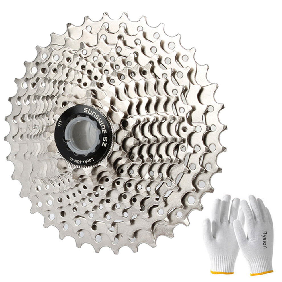 (11-36T 11 Speed-Silver ) SUNSHINE-SE 11-36/40/42/46/50/52T 11 Speed Shimano / SRAM MTB Cassette