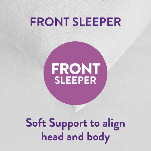 Slumberdown (Soft Pillow, 2 Pack) Slumberdown Cosy Nights Pillow UK Made 2