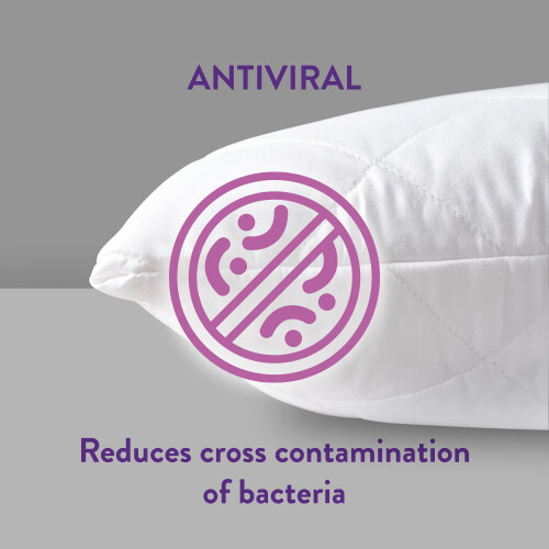 Slumberdown (2 Pack) Slumberdown Complete Protection Anti Viral Pillow Protector 2