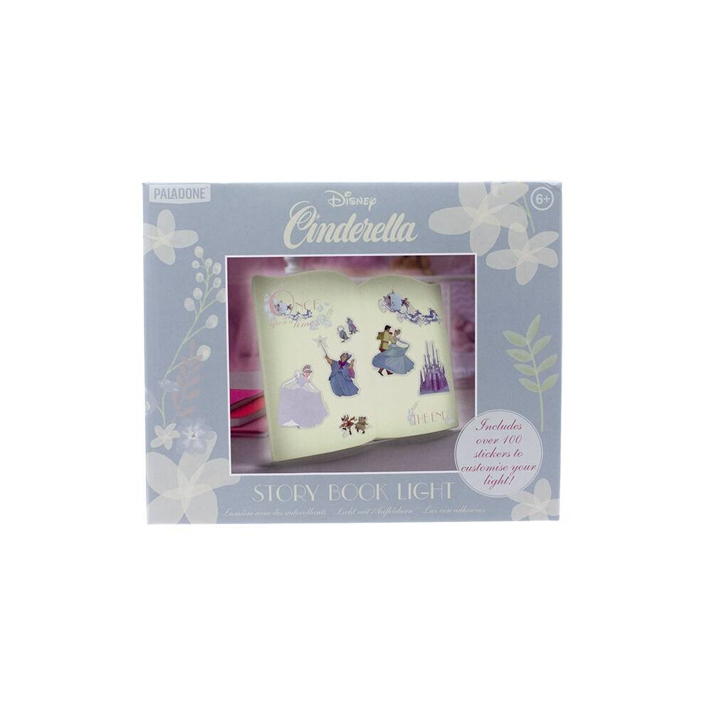 Disney Cinderella Story Book Shaped Customisable Kids Light