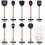 10pcs Kitchen Utensil Set Silicone Copper Plated Handle Heat Resistant 2