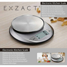 Exzact Electronic Wet and Dry Food Weighing Kitchen Scale Baking Scale