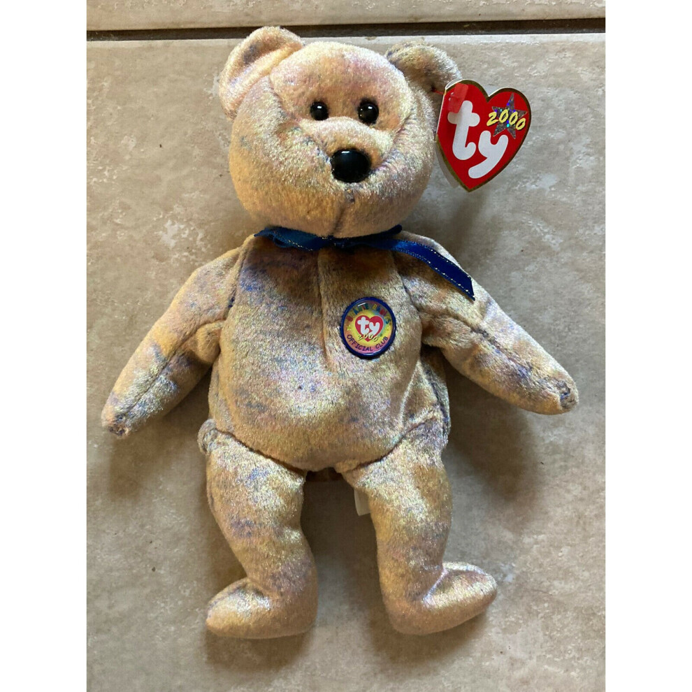 TY Beanie Baby Clubby III The Beanie Babies Official Club 2000 Edition Bear