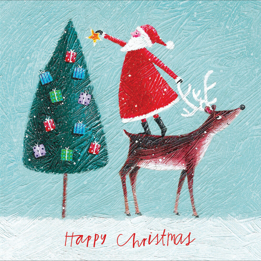 Pack of 5 Spirit Of Christmas Cards Supporting Multiple Charities