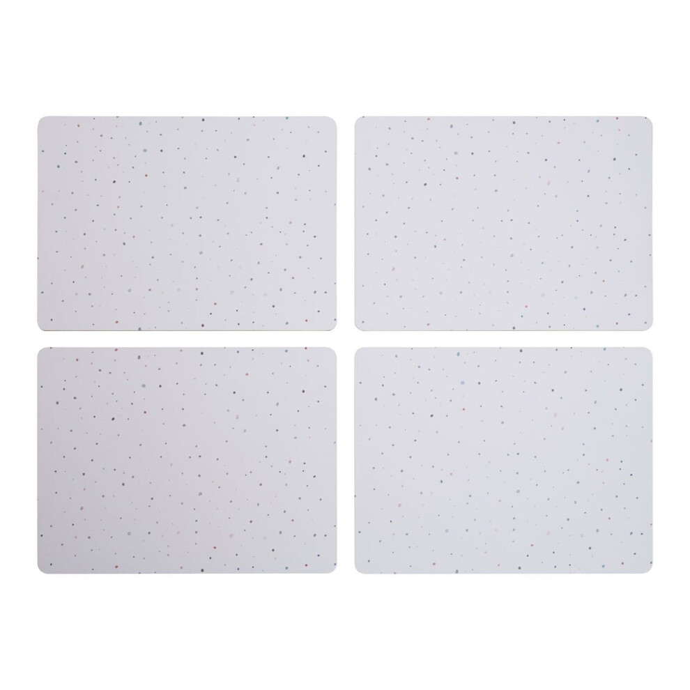 Premier Housewares Speckle 4Pc Placemats Multicoloured