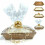 (X-Large, Pack of 1) Gift Hamper Basket Box Kit Shred Cellophane Bow 1