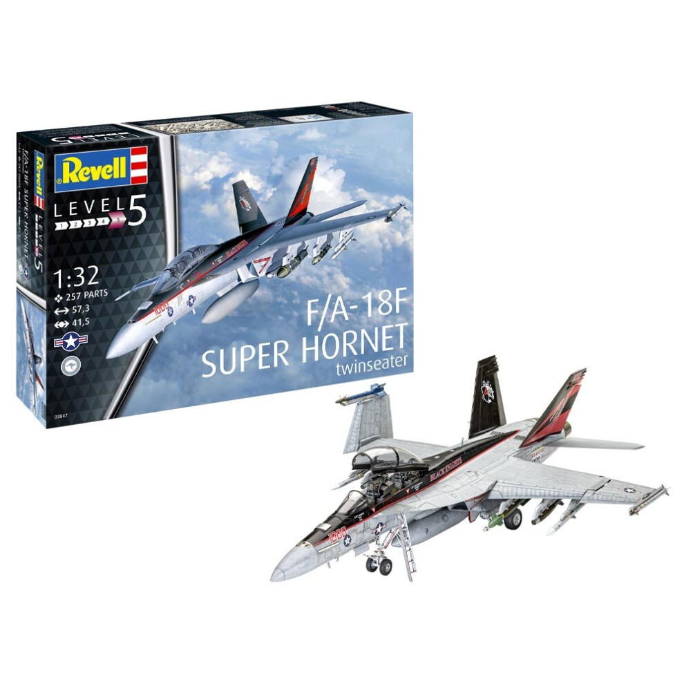 Revell 03847 F/A-18F Super Hornet 1:32 Plastic Model Kit