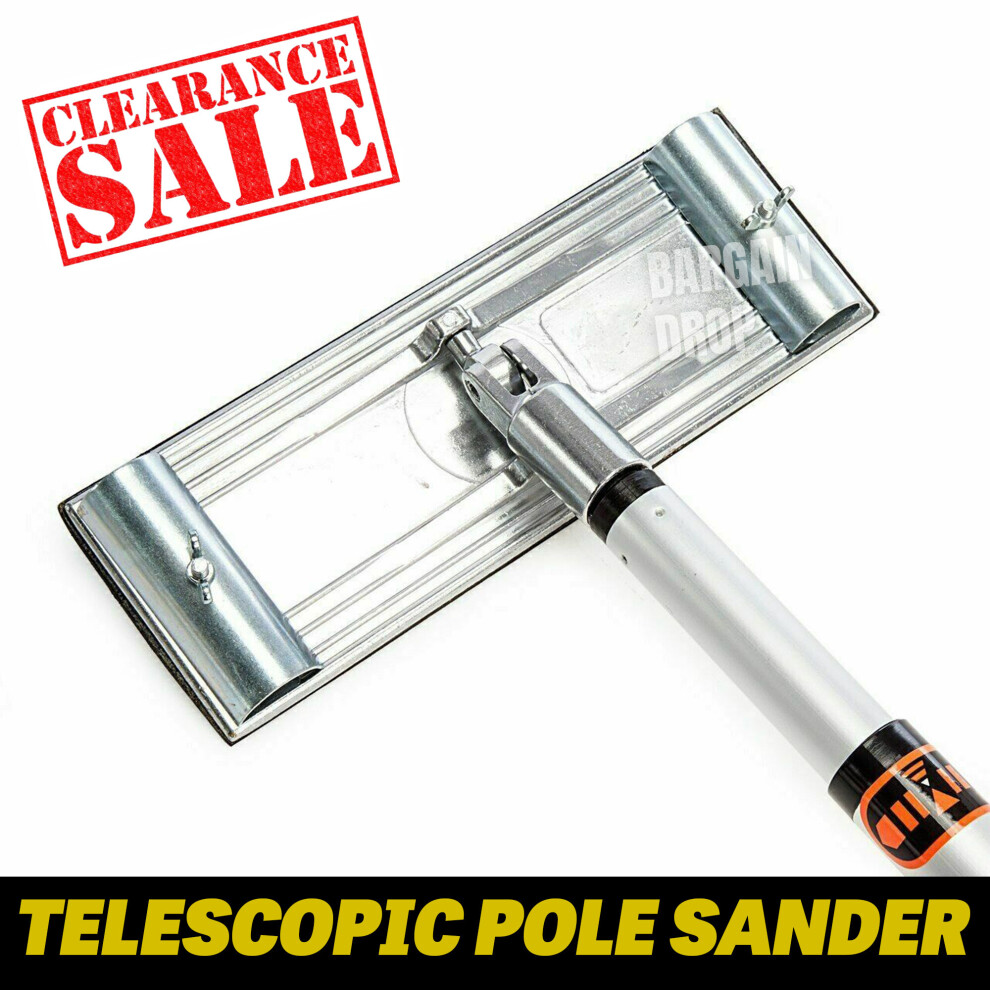 Telescopic Pole Sander Tyzack Spear Jackson Dry Wall Drywall Plasterboard Sand