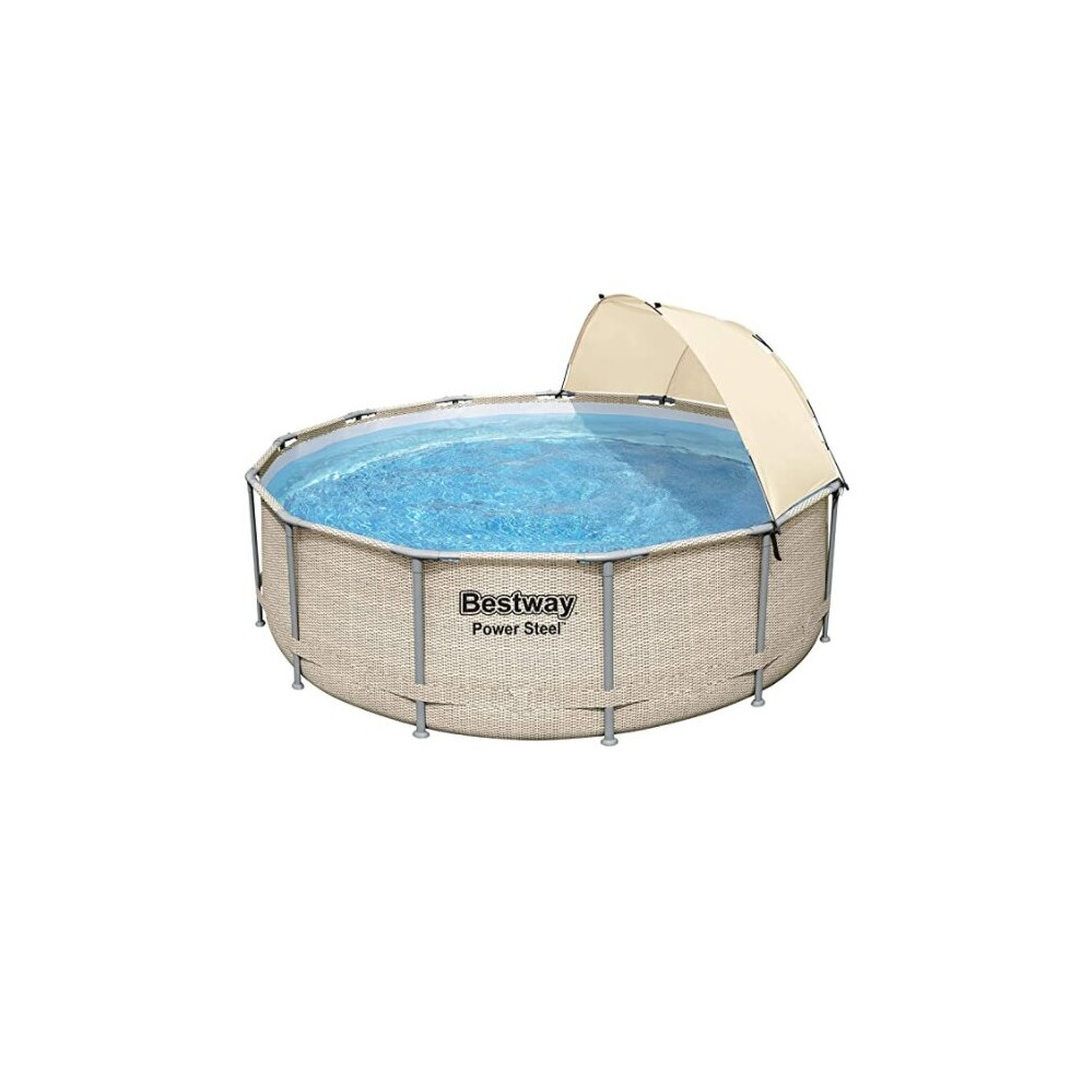 Bestway Swimming Pool Power Steel 13 x 42/3.96m x 1.07m Pool Set