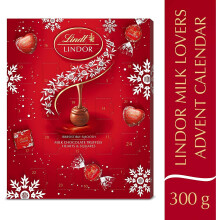 Lindt Lindor Milk Chocolate Advent Calendar, 300g