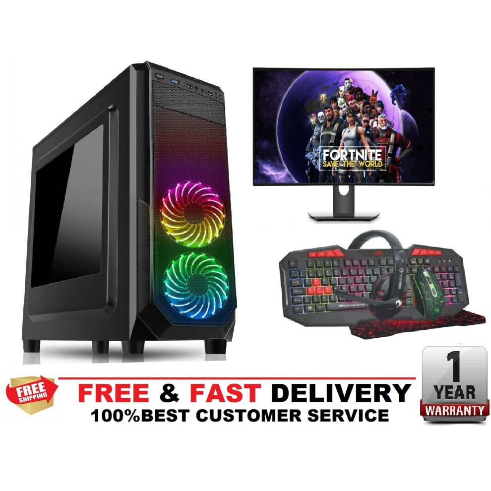 Gaming Pc Bundle With Quad Core I5 Processor & 19" Screen 5060903954041