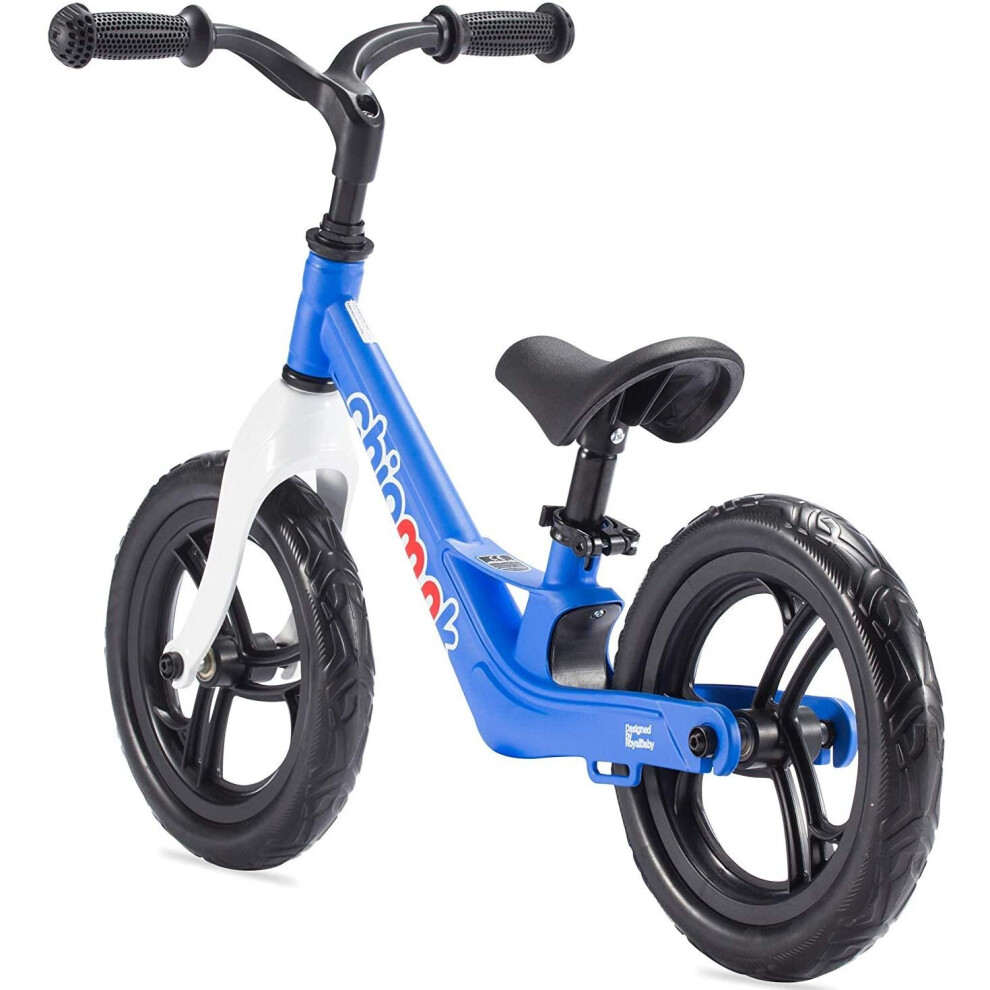 (blue, Air filled rubber tyre) Chipmunk-RoyalBaby kids boys girls balance bike