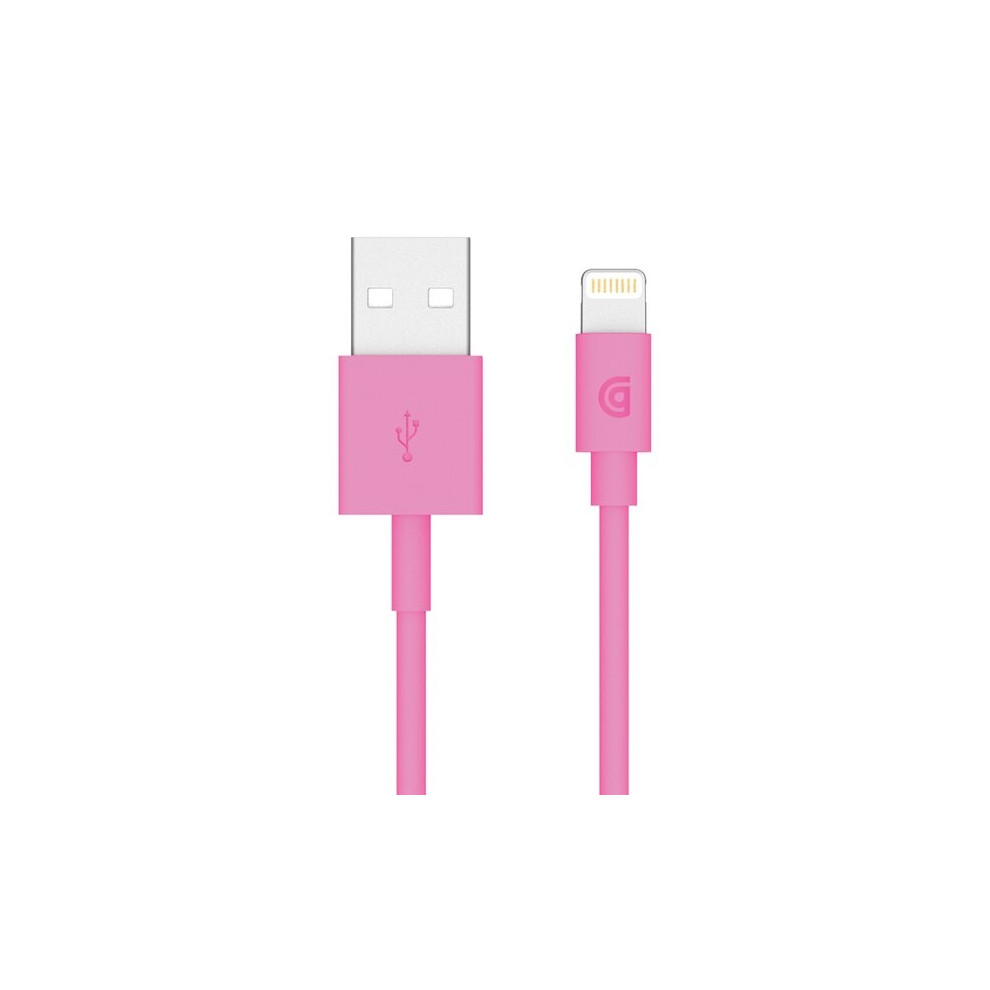 Griffin Charge & Sync Cable with MFi Lightning Connector for iPhone (1m) - Pink