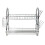 SQ Professional (Chrome ) SQ Professional 2 Tier Dish Drainer with Drip Tray 2
