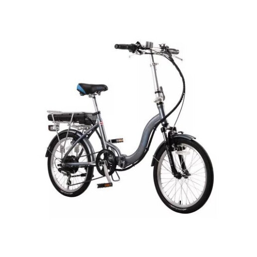 (8.8ah) Basis Osprey Folding Low Step 20" E-Bike Folding 1