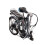 (8.8ah) Basis Osprey Folding Low Step 20" E-Bike Folding 3