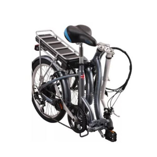 (8.8ah) Basis Osprey Folding Low Step 20" E-Bike Folding 2