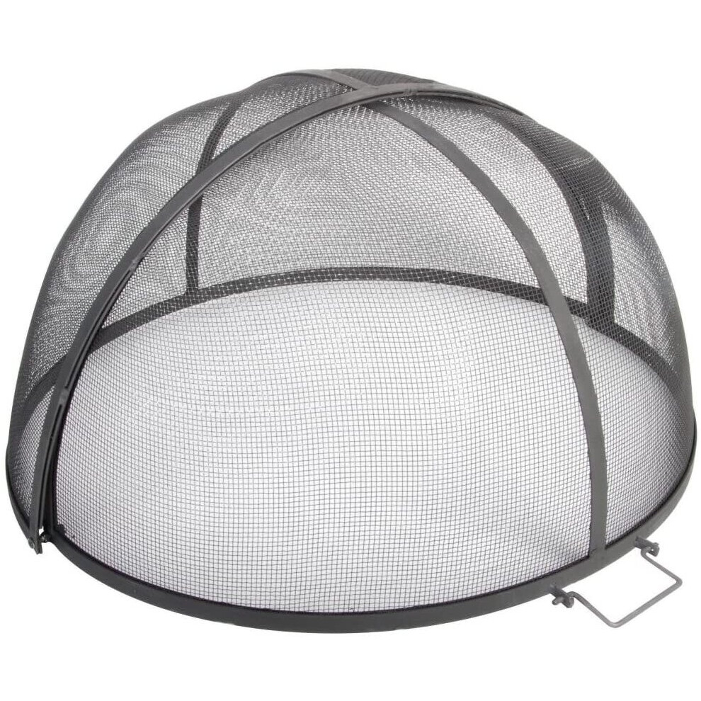 Esschert Design Esschert Spark Protection Foldable 60Cm Fire Bowl Pit Mesh Cover