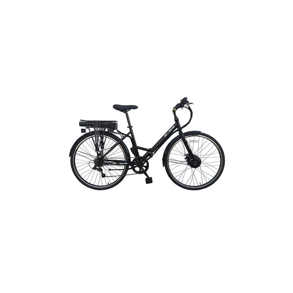 (Black/Red) Basis Hybrid Folding E-Bike 700c Wheel 9.6Ah-image-OPC-P8FT7NC-NEW