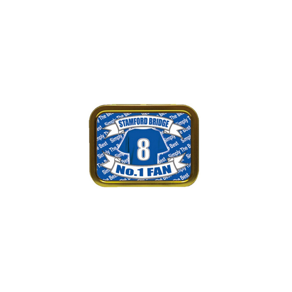 Personalised Gift Products Chelsea Football Shirt Tobacco Tin Gift & Smoking Products