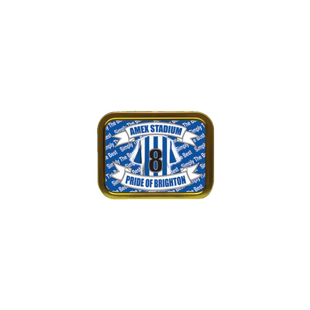 Personalised Gift Products Brighton Football Shirt Tobacco Tin Gift & Smoking Products