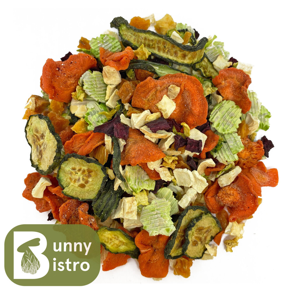 (100g) Premium Veg Mix - Rabbit Treats, Small Animal, Chinchilla Treat