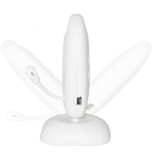 (Enchufe del Reino Unido) Cámara mini Babe con monitoreo de temperatura electrónica