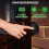 (1 Receiver) Remote Door Bell Adjustable Volume With Time Shows 5