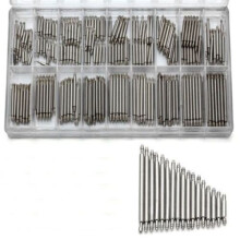 360pcs Stainless Steel Watch Band Spring Bars Strap Link Pins 8-25mm Repair New