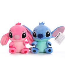 (Stitch+Angel) Lilo & Stitch Lovers Stitch Angel Plush Doll 20CM