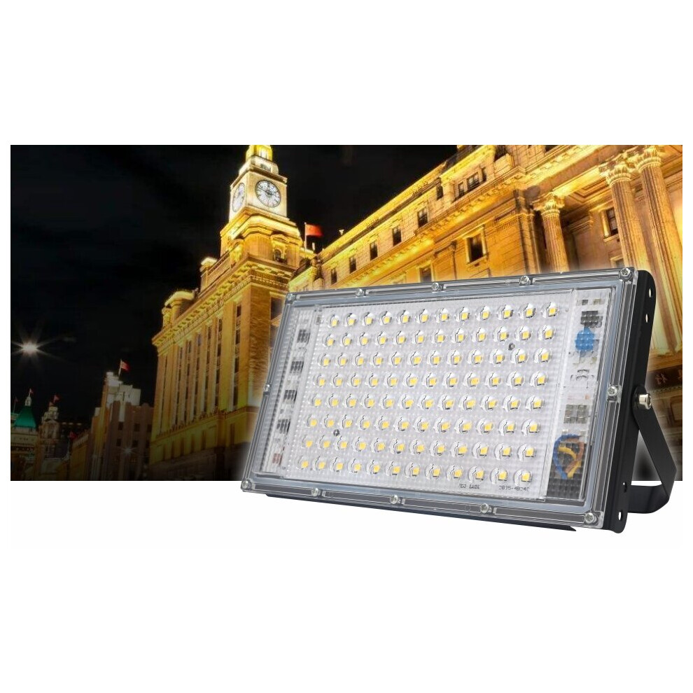 (Cool White) 100W Led Flood Light AC 220V 230V 240V Outdoor Floodlight Spotlight IP65 Waterproof LED Street Lamp Landscape Lighting