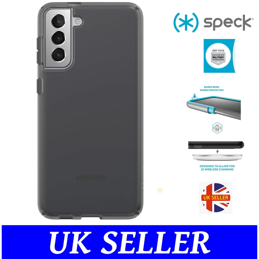 speck-presidio-perfect-mist-case---for-samsung-galaxy-s21-5g---antimicrobial-protection-cover---obsidian