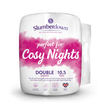 (10.5 Tog, Double) Slumberdown Cosy Nights Duvet UK Made