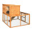 4ft Kendal Rabbit Guinea Pig Hutch & Run Combo 2