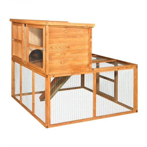 4ft Kendal Rabbit Guinea Pig Hutch & Run Combo 1